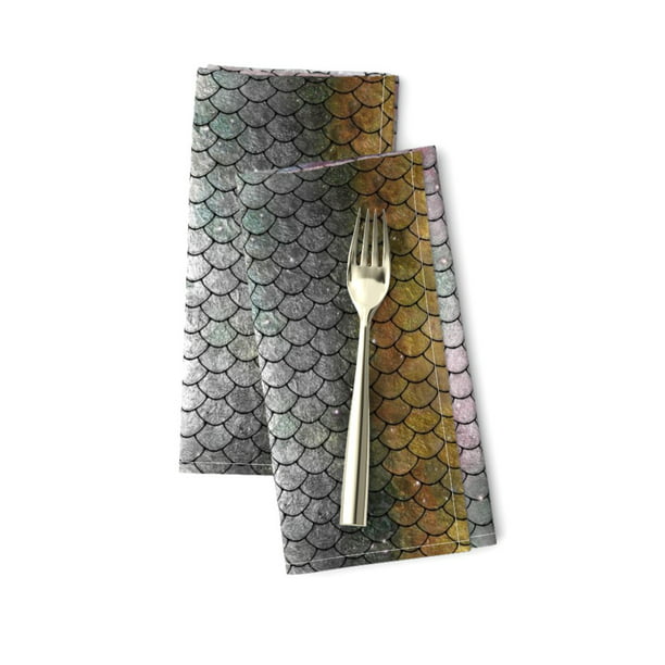 Modern Farmhouse Farmhouse Mid Cotton Dinner Napkins by Roostery Set of 2 